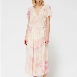 LACAUSA PANTRY DRESS - Pink Tye Dye Medium
